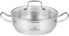 Фото #1 товара Gerlach pot with lid SIMPLE-24cm, 2L, stainless steel, silver, 24 cm