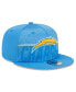 ფოტო #3 პროდუქტის Men's Powder Blue Los Angeles Chargers 2023 NFL Training Camp 9FIFTY Snapback Hat