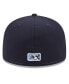 Men's Light Blue Louisville Bats Authentic Collection Alternate Logo 59FIFTY Fitted Hat