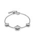 Women's Tudor Rose Silver Tone Bracelet