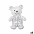 Фото #1 товара Плюшевая игрушка для раскраски Белый Чёрный Ткань 17 x 21 x 12 cm Медведь (8 штук)