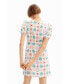 ფოტო #5 პროდუქტის Women's Geometric short dress