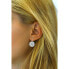 Charming silver earrings with glittering Swarovski silvegob36120w