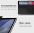 Фото #16 товара Чехол для смартфона Spigen Liquid Air Folio Galaxy Tab A7 Lite 8.7 T220 / T225 Черный