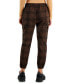 Фото #2 товара Juniors' Plaid Cargo Pull-On Jogger Pants