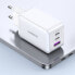 Фото #4 товара Szybka ładowarka sieciowa GaN 65W USB-A / 2x USB-C biała