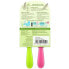First Food Spoons, 6+ Months, Pink & Green, 2 Pack