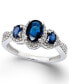 Sapphire/White Gold