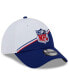 ფოტო #2 პროდუქტის Men's White, Navy NFL 2023 Sideline 39THIRTY Flex Hat