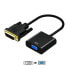 Фото #1 товара Адаптер DVI-D—VGA Aisens A147-0352 Чёрный 10 cm
