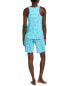 Ellen Tracy 2Pc Tank & Bermuda Short Set Women's