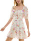 Фото #3 товара Платье Trixxi Джуниоры с цветочным принтом并икрофоналиченный фасон
