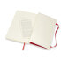 Moleskine Classic Notebook - Monochromatic - Red - Matt - 70 g/m² - Lined paper - Softcover