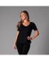 ფოტო #2 პროდუქტის Women's Everyday V-Neck Tee