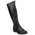 Baretraps Sasson Wide Calf Tall Riding Womens Black Casual Boots BT28483WC-001