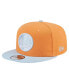 Фото #1 товара Men's Orange/Light Blue Golden State Warriors 2-Tone Color Pack 9Fifty Snapback Hat