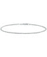ფოტო #1 პროდუქტის Rope Link Chain Bracelet in Sterling Silver, Created for Macy's