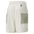 Puma Downtown 8 Inch Drawstring Shorts Mens Off White Casual Athletic Bottoms 53