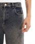 Фото #6 товара Reclaimed Vintage baggy dad jeans in grunge blue wash