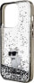 Фото #6 товара Karl Lagerfeld Karl Lagerfeld KLHCP14XLKCNSK iPhone 14 Pro Max 6.7" transparent hardcase Liquid Glitter Choupette