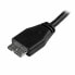 Универсальный кабель USB-MicroUSB Startech USB3AUB15CMS Чёрный