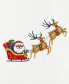 Фото #3 товара Christmas Santa's Sled Embroidered Luxury 100% Turkish Cotton Hand Towels, 2 Piece Set