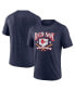 Фото #1 товара Men's Heather Navy Boston Red Sox Home Team Tri-Blend T-Shirt