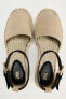 Espadrilles with ankle strap