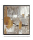 Фото #5 товара Canvas Abstract Framed Wall Art with Black Frame, 48" x 2" x 36"