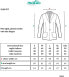 Malito – Damen Blazer unifarben mit Knopf – Sweatblazer mit Revers-Kragen & Zier-Taschen – Kurzjacke im Basic-Look – tailliertes Jersey Sakko 1654 (Größe S-XXL)