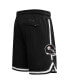 Men's Black Pittsburgh Steelers Classic Chenille Shorts