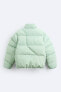 Puffer jacket with pocket detail