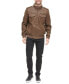 Фото #5 товара Levis Mens Faux Leather Sherpa Aviator Bomber Jacket Small