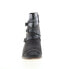 Фото #3 товара Roan by Bed Stu Jag F858010 Womens Black Leather Casual Dress Boots 6