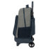 Фото #3 товара Детский рюкзак с колесиками Kappa Dark navy Серый Тёмно Синий 33 X 45 X 22 см