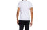 Фото #2 товара adidas 运动摩登造型短袖T恤 男款 白色 / Футболка Adidas T FT2826