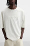 TONAL EMBROIDERED T-SHIRT