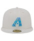 ფოტო #4 პროდუქტის Men's Khaki Arizona Diamondbacks Stone Mist 59FIFTY Fitted Hat