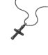 Фото #2 товара Timeless Black Crossed Necklace PEAGN0032403