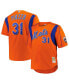 ფოტო #1 პროდუქტის Mitchell Ness Men's Mike Piazza Orange New York Mets Big Tall Cooperstown Collection Mesh Batting Practice Jersey