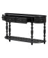 Фото #3 товара 52" Modern Curved Console Table with 4 drawers