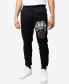 Men's Rinestone Embellished Skull Jogger