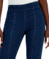 Фото #4 товара Juniors' Seam-Front Pull-On Skinny Jeans