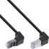 Фото #1 товара InLine Patch cable up/down angled - S/FTP (PiMf) - Cat.6 - black - 2.36m