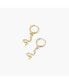 ფოტო #2 პროდუქტის Sanctuary Project by Dainty Snake Huggies Earrings Gold