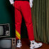 Фото #4 товара Спортивные брюки LI-NING SS19 Paris Fashion Week Collection Logo AYKP041-1 男款红色