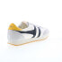 Фото #8 товара Gola Boston 78 CMB108 Mens White Canvas Lace Up Lifestyle Sneakers Shoes
