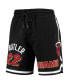 Фото #4 товара Men's Jimmy Butler Black Miami Heat Team Player Shorts