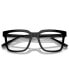 ფოტო #5 პროდუქტის Men's Square Eyeglasses, DG5101 52