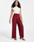 ფოტო #1 პროდუქტის Petite Wide-Leg Pants, Created for Macy's